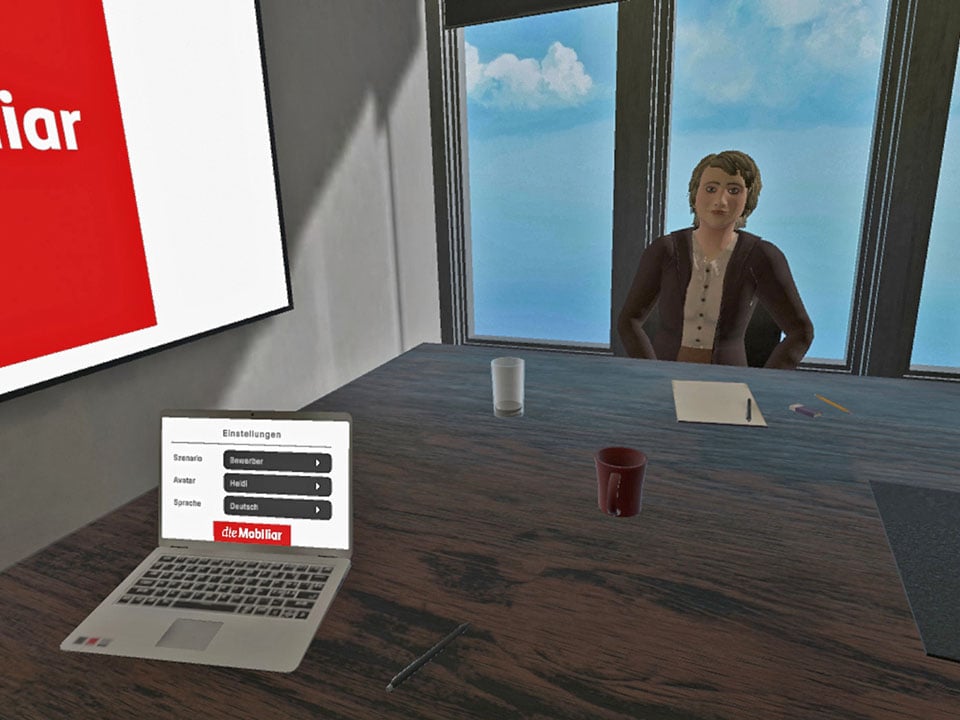 Mobiliar KI-Dialog für Social Skill Training in Sales & HR