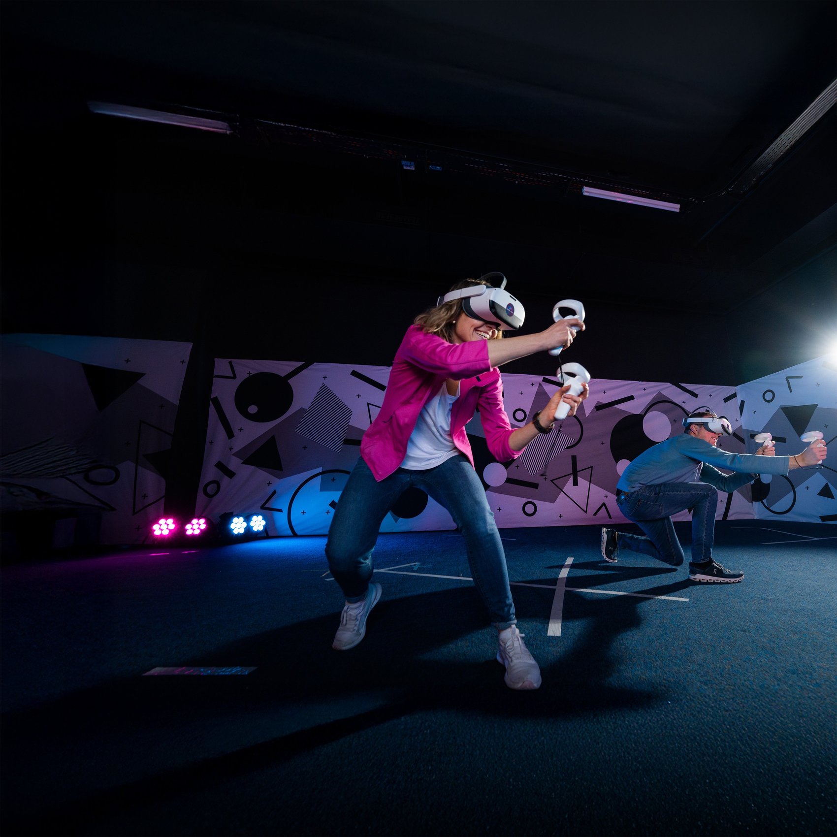 VIRTUAL ARENA CORE - affordable do-it-yourself virtual reality multiplayer arena with 12 games