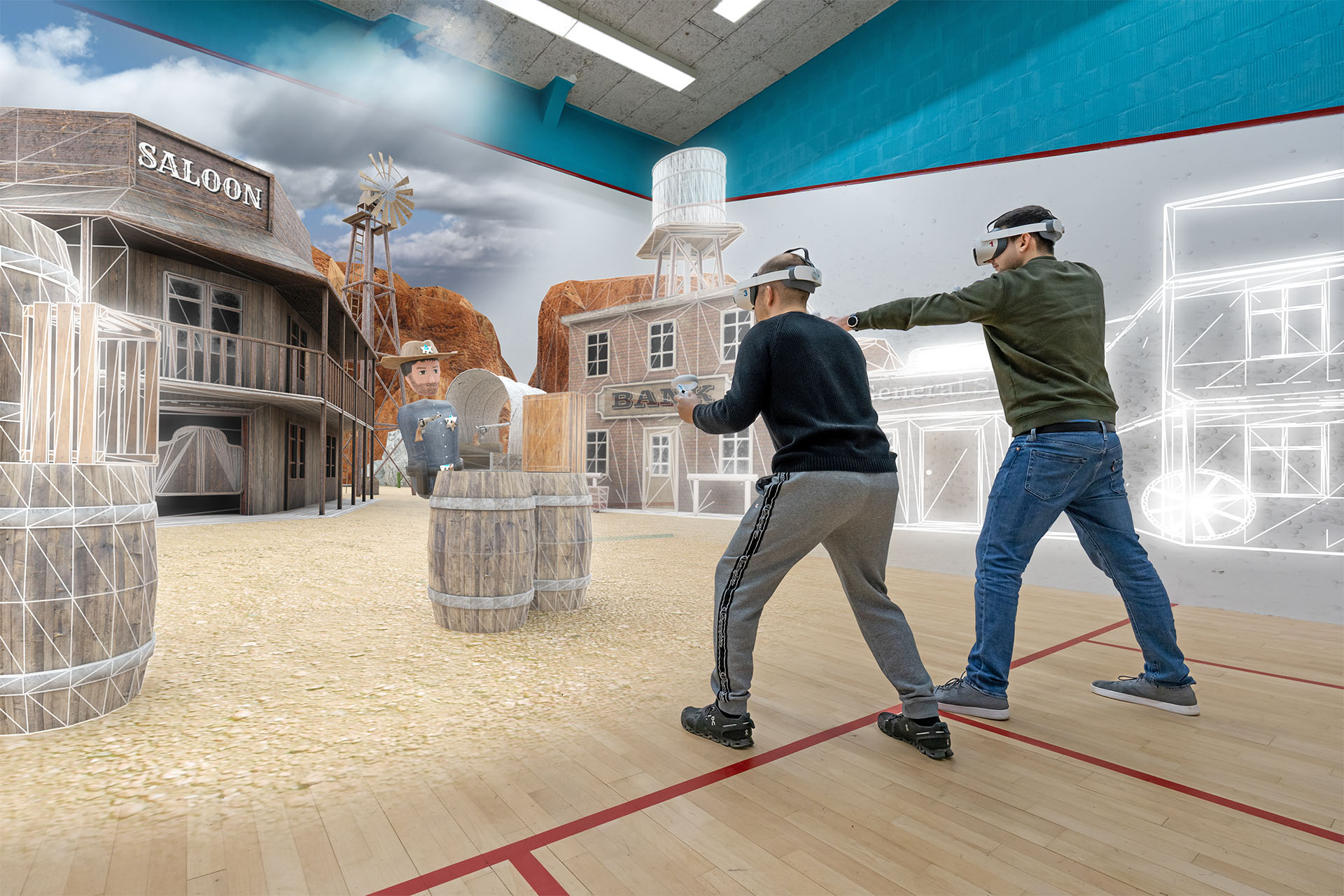 VIRTUAL ARENA Squash Court VR