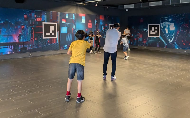VIRTUAL ARENA blue Cinema